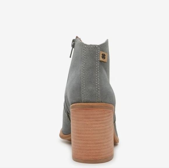Lucky Brand, Pellyon Western Bootie, Slate Grey‎ (bluish tone), Size 8 - NWT - Picture 7 of 14